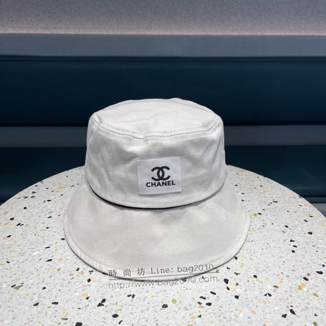 Chanel男女同款帽子 香奈兒2021春款新品漁夫帽遮陽帽  mm1544